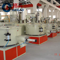 Mélangeur industriel GEGAO 500L à grande vitesse pour granulés de plastique Mélangeur à grande vitesse pour poudre de mélange de PVC