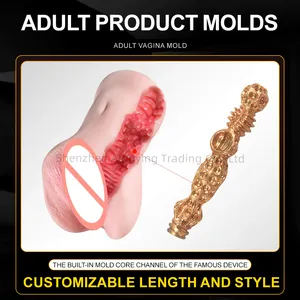 Male Masturbator Pocket Pussy Lifelike 12cm Textured Vagina Hole Mold For Masturbation Cup Stroker Sex Toy