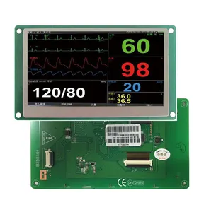 PLC HMI akıllı tft lcd modülü ile yazılım ve program