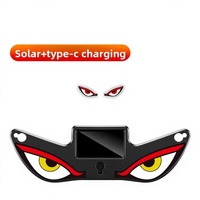 Lampe de signalisation LED décorative sans fil à énergie solaire « Devil-eye » pour voiture, 5V, universelle, pour côté et arrière, produit transfrontalier très vendu