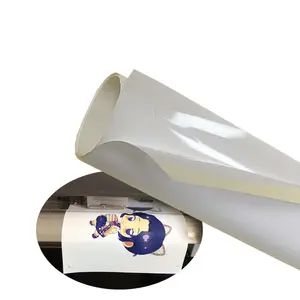 <span class=keywords><strong>Papier</strong></span> de <span class=keywords><strong>transfert</strong></span> de vinyle éco-solvant de qualité coréenne PU brillant imprimable clair pour la chaleur T-Shirt Film de vêtements pour Textiles - Product Image 1