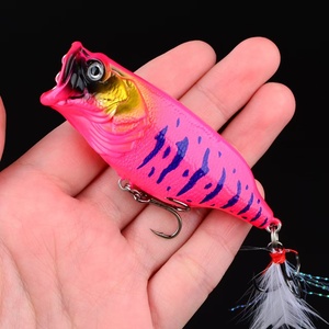 Hilure 68mm 18g 68F Topwater Rattling Popper Esca Artificiale Rigida in ABS per <span class=keywords><strong>Pesca</strong></span> al Branzino in Acqua Dolce e Salata HYP01 - Product Image 5