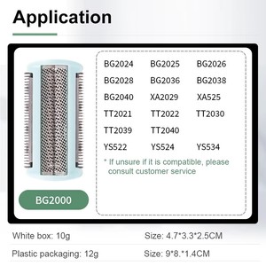 Tête de rasoir électrique USB de remplacement avec lame unique et étanche pour le corps et le visage, compatible avec <span class=keywords><strong>Philips</strong></span> BG2000 - Product Image 5
