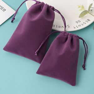 Bolsas de Tela de Felpa Resistentes al por Mayor con Cordón, Bolsas de Cosméticos, Bolsas para Joyería y Bolsas de Regalo - Product Image 5