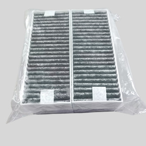 Élément filtrant plissé pour climatisation automobile 19,5x7,5x3,5cm Filtre en tissu non tissé au charbon actif - Product Image 3