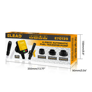 ELEAD Automatic Fuel Transfer <b>Pump</b> 48in Pipe 4-Piece Set with <b>Adapters</b> for Gas Oil Transfer - Product Image 1