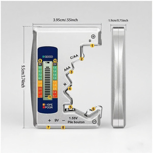 Wholesale Product <strong>Universal</strong> Battery Capacity Tester <strong>Tests</strong> Multiple Battery Types Intelligent Design No Power Supply Required - Product Image 1
