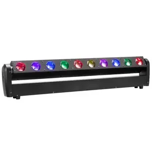 Yeni varış 10X40 W RGBW hareketli kafa LED duvar yıkayıcı ışık disko sahne aydınlatma