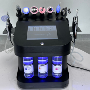 Puntas de Hidrodermoabrasión Portátiles de Última Moda, Manijas de Oxígeno para Peeling Acuático, Máquina Facial de Burbujas Pequeñas 10 en 1/8 en 1 para Uso Doméstico - Product Image 1