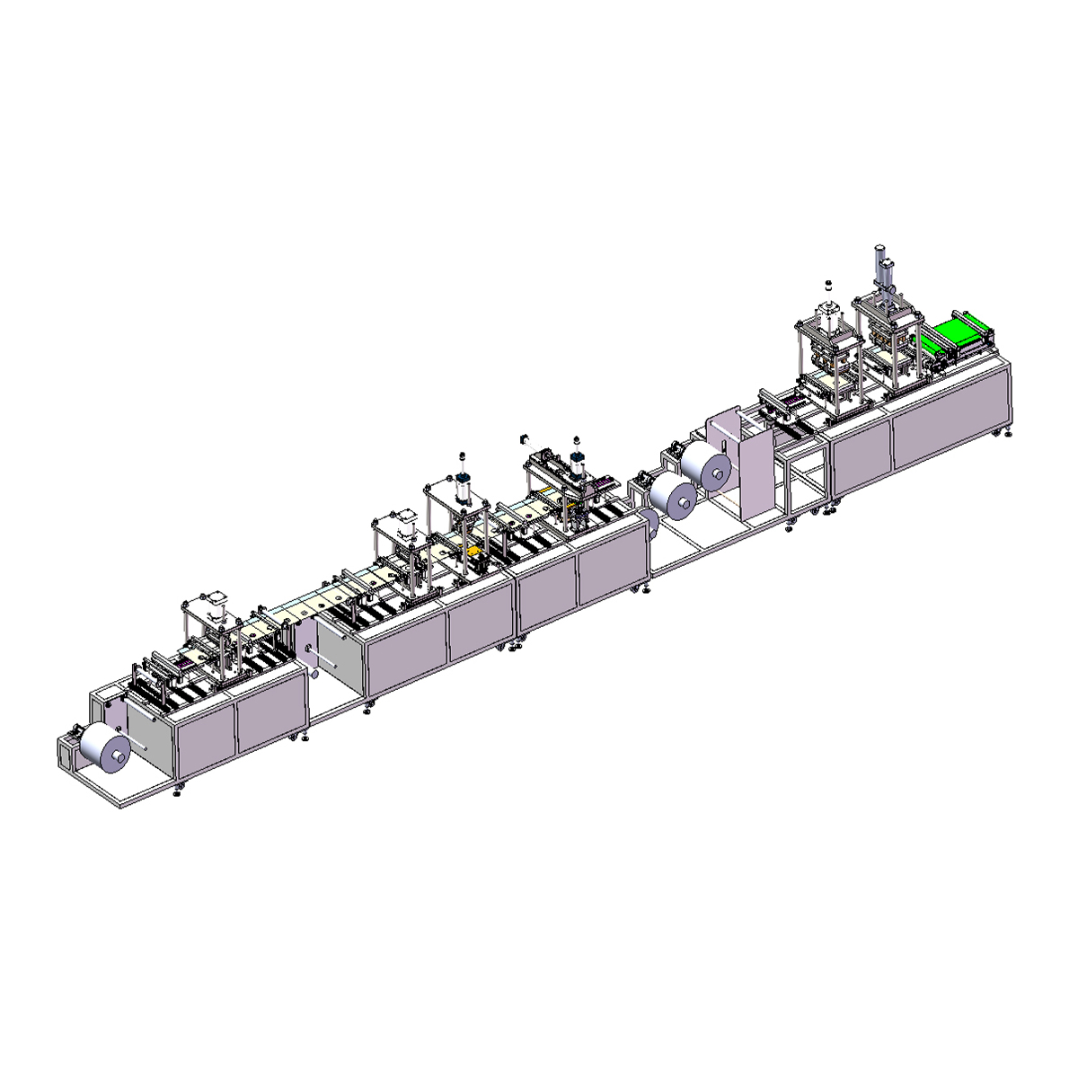 Автоматическая линия по производству стомии, сварочная машина