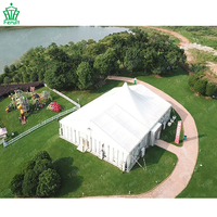 Tentes de luxe de grande taille pour l'extérieur, de bonne qualité, 15x40m, pour mariages, pouvant accueillir 300 personnes