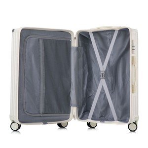 Aluminum Frame Luggage 20 Inch Carry On <b>Suitcase</b> With Silent <b>Wheels</b> And Alloy Handle For Travel - Product Image 5