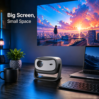 Veacine T6PLUS Produit intelligent Mini projecteur portable LED 1080P Support Home cinéma 230 ANSI Lumens 8G WiFi6 Mise au point