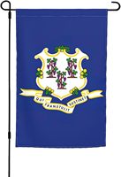 Nouvelle bannière de drapeau de l'État du Connecticut, États-Unis, 100 % polyester, 3 x 5 pieds, pour la décoration