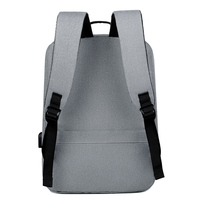 Vente en gros de sac à dos pour ordinateur portable à chargement USB pour les voyages d'affaires sac d'ordinateur quotidien doublure en polyester fermeture éclair Oxford étanche