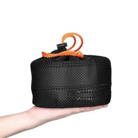 Ensemble de théière d'extérieur en acier inoxydable, couverts et batterie de cuisine de camping, écologique, capacité 1-2L, compatible gaz et induction