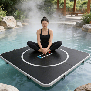 <span class=keywords><strong>Tapis</strong></span> <span class=keywords><strong>de</strong></span> fitness gonflable <span class=keywords><strong>de</strong></span> qualité supérieure pour la lutte et le BJJ, fabriqué avec du tissu DWF, 10 pieds x 10 pieds, certifié sûr, directement <span class=keywords><strong>de</strong></span> l'usine chinoise - Product Image 3