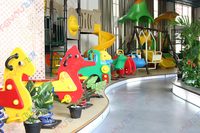 Jouets scolaires de haute qualité, toboggan extérieur commercial pour enfants, aire de jeux