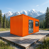 Maisonnette d'activités modulaire carrée personnalisée avec garantie d'un an - Bureau commercial mobile simple pour rue