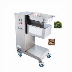 Opération sûre 220V50HZ 110V60HZ Viande Bande Cutter Machine Poitrine De Poulet Frais Trancheuse De Coupe Pour Bacon - Product Image 1