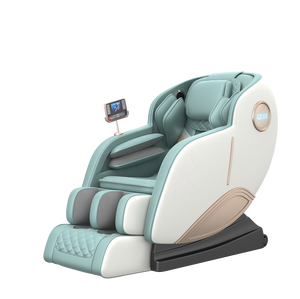 Silla de masaje profesional Zero Gravity, masajeador corporal con pista 4D de tacto humano, color gris - Product Image 2