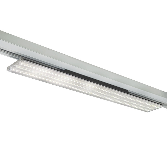 LEDEAST LNTL-K Ultra-thin Slim LED Linear Panel Light 25W 50W 0-10V 2.4G DALI Dimming Track Light for Supermarket