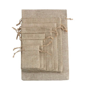 Sacchetto di <span class=keywords><strong>sacco</strong></span> di canna di fucile personalizzato di alta qualità riciclabile per gioielli regalo fave di cacao sacchetti di iuta di iuta di iuta con coulisse - Product Image 2