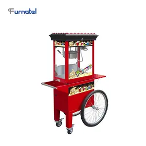 Good Price 8Oz Automatic Industrial Popcorn Making Machine With Cart