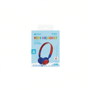 Auriculares Unico para niños HP1924 con cable y micrófono para niños mayores de 3 años, escucha segura a bajo volumen, diseño ligero - Product Image 2