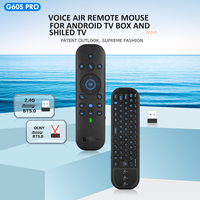 Télécommande vocale Bluetooth Ihomemix G60S Pro, souris gyroscopique sans fil 2.4G, apprentissage IR, clavier intelligent pour TV et projecteur
