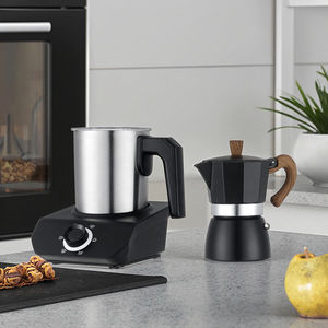 Cafetière et mousseur à lait à <span class=keywords><strong>brûleur</strong></span> unique 220V de style moderne breveté avec nettoyage facile pour la maison - Product Image 4