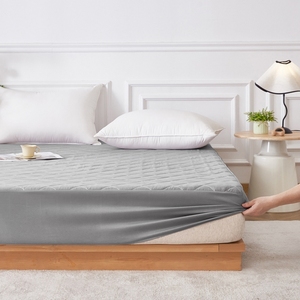 Sábanas Ajustables de Poliéster Gris Impermeables Personalizadas para Hogar, Hotel, Hospital, Elásticas, Ecológicas, Duraderas, Lavables, para Todas las Estaciones, Varias - Product Image 1