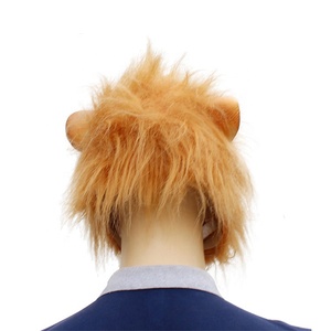 Vente en gros personnalisé Animal Lion pleine tête Cosplay Latex masques de fête Halloween <span class=keywords><strong>horreur</strong></span> tête de Lion masques de fête - Product Image 3