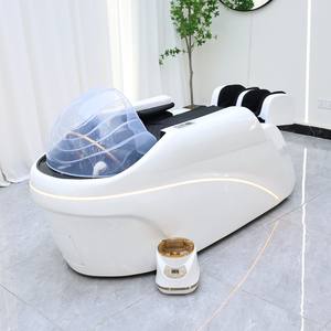 Sillón Eléctrico de Lujo para Salón de Belleza con Funciones de Masaje y Spa Capilar, Material Plástico - Product Image 5