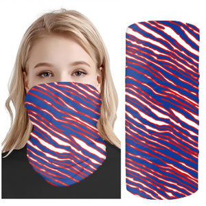 Individuelles Design Fußball Buffalo Zebra Druck-Gesichtsmaske Gesichtsbezug und Bandana - Product Image 2