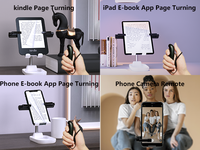 Control Remoto Inalámbrico para Pasar Páginas en Kindle, Kobo, iPad, iPhone y Android, Recargable, con Disparador de Cámara