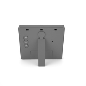 Đồng hồ báo thức kỹ thuật số Mini nhỏ hiện đại đồng hồ báo thức du lịch kỹ thuật số với nhiệt độ và độ ẩm trong nhà - Product Image 6