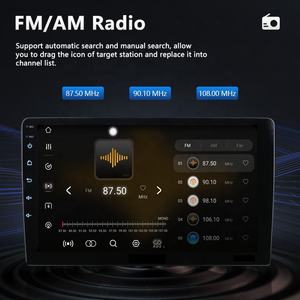 Écran tactile universel 9 pouces IPS Android, autoradio FM 2 Din, lecteur multimédia, CarPlay sans fil, GPS automatique, <span class=keywords><strong>DSP</strong></span>, 64 Go, RGB - Product Image 4