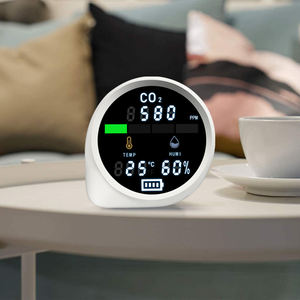 เครื่องวัดคุณภาพอากาศภายในอาคาร Safewill H900CO2-WIFI เซ็นเซอร์ตรวจจับก๊าซคาร์บอนไดออกไซด์แบบพกพาขนาดเล็ก เชื่อมต่อ WIFI ใช้เทคโนโลยี NDIR สำหรับใช้ในครัวเรือน รองรับไฟฟ้า 110V-230V - Product Image 6