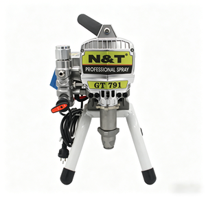 Pistolet pulvérisateur électrique sans air 1500W à succès avec pression maximale <span class=keywords><strong>de</strong></span> 3000 psi, capacité <span class=keywords><strong>de</strong></span> la cuve <span class=keywords><strong>de</strong></span> 2,5 L/MIN, 220V - Product Image 1