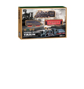 Tren para niños, vía férrea de alta velocidad, modelo complejo, conjunto de coche de juguete Unisex, juguete de Tren Eléctrico clásico de aleación de Metal de vapor simulado - Product Image 1