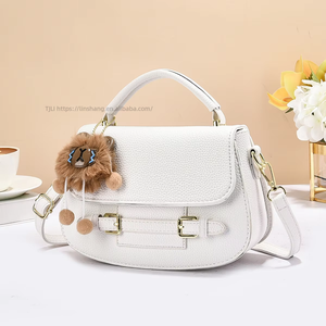Manufacturer Fashion Shoulder Bags Designer Elegance Lady Long Belt PU Leather Women's <b>Purses</b> and Handbags for Women Luxury - Product Image 1