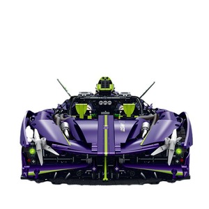 Gulei 10614 Série Supercar Apollo Evo Modèle de Voiture Sportive Blocs de Construction ABS DIY Jouet Ornement - Product Image 2