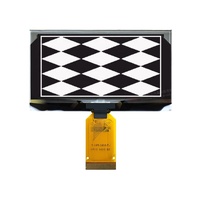 2,7 monocromo 256*128 módulo LCD SSD1363 controlador Spi I2c interfaz 256X128 pantalla OLED