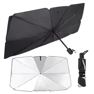 Parapluie pare-soleil de voiture Parasol soleil logo personnalisé Ombre Fournisseur personnalisé Parapluie pour voiture vente en gros