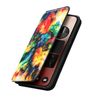 Para Nothinbg Phone 2A Fashion Printed Wallet stand case, funda con tapa magnética con tarjetero para Tecno Spark 20 Pro Plus - Product Image 2
