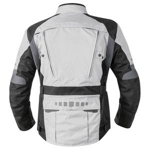 เสื้อแจ็คเก็ตมอเตอร์ไซค์คอร์ดูร่าคุณภาพสูง กันน้ำ ระบายอากาศ แห้งเร็ว แขนยาว สำหรับผู้ชาย-ทุกฤดู ปรับแต่งได้ - Product Image 6