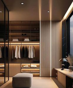 ห้องเก็บเสื้อคลุมสำหรับห้องนอนวัสดุใหม่ป้องกันสิ่งแวดล้อมสไตล์โมเดิร์น - Product Image 3