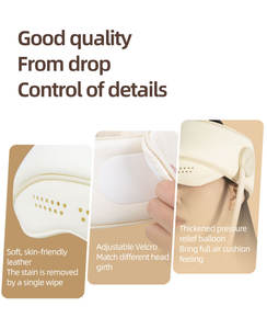 Servicio profesional 2 en 1 masajeador de Ojos de cabeza con presión de aire calefacción alivio del dolor relajante masaje de regulación de tres etapas - Product Image 5