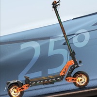 Scooter électrique tout-terrain pliable sans balais 3300W en alliage d'aluminium, 70 km/h, étanche, autonomie 60-80 km, capacité de charge 150 kg, batterie au lithium